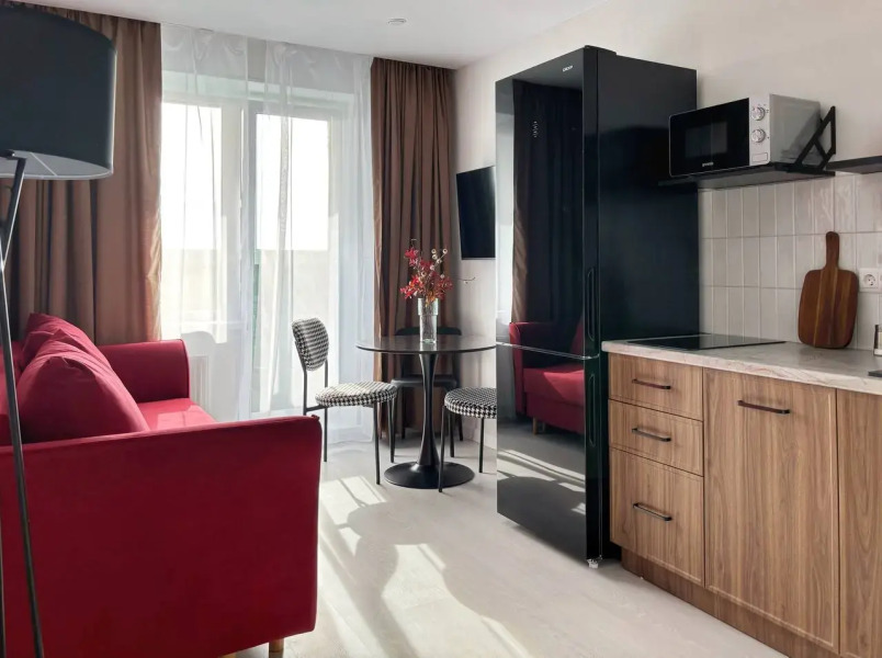 Квартира евродвушка для 4-х гостей с трендовым ремонтом