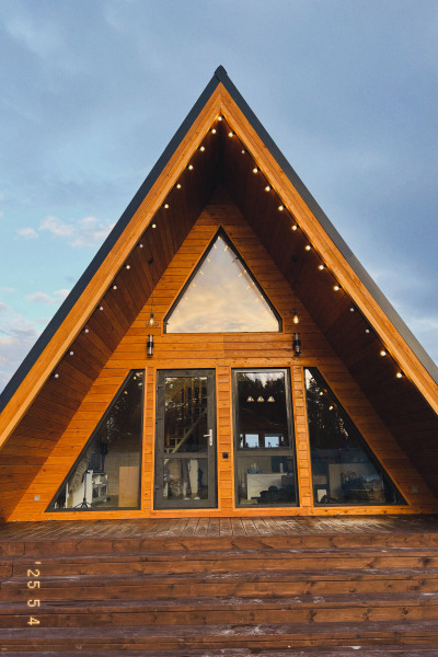 Частный дом Уютный А-фрейм у Леса