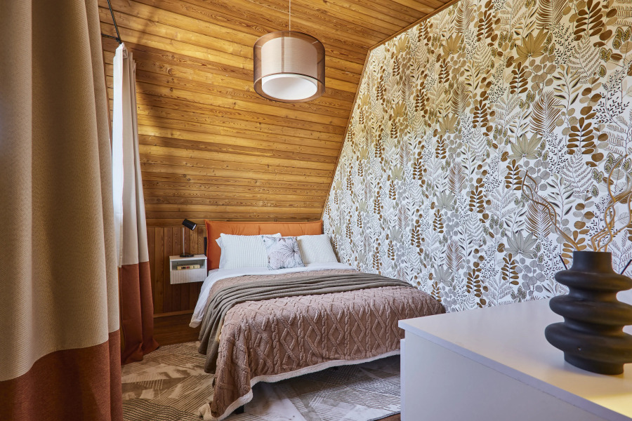 Частный дом уютный просторный GetFlat с баней для большой семьи