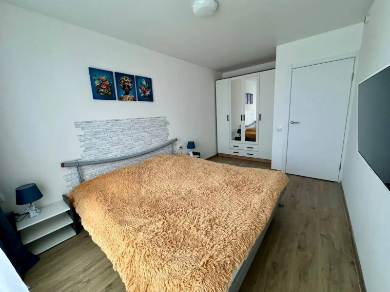 Апартаменты с современным ремонтом в новом Апарт-отеле “Начало"