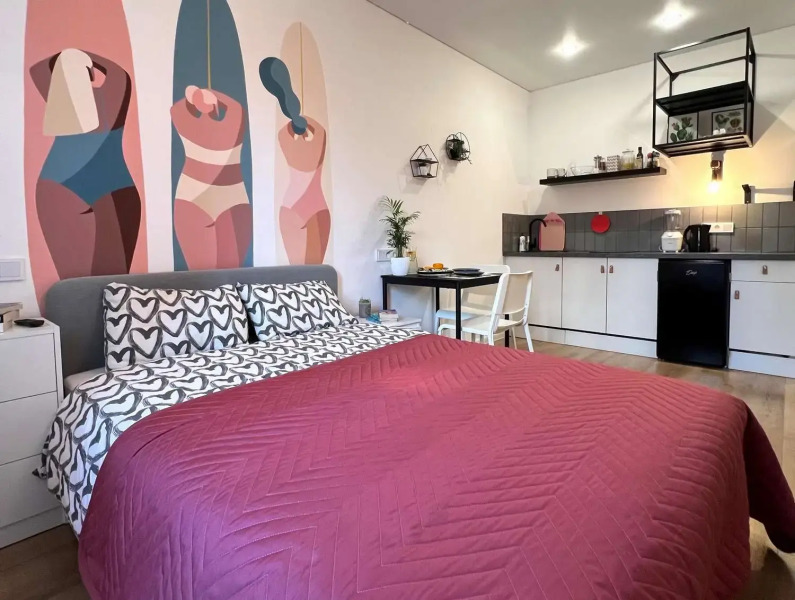 Апартаменты Дизайнерская уютная студия на балтийском побережье