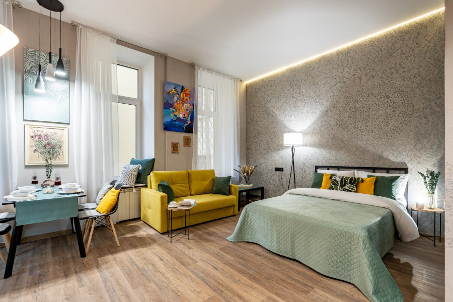 Апартаменты Sergeew Apartments студия на набережной Фонтанки