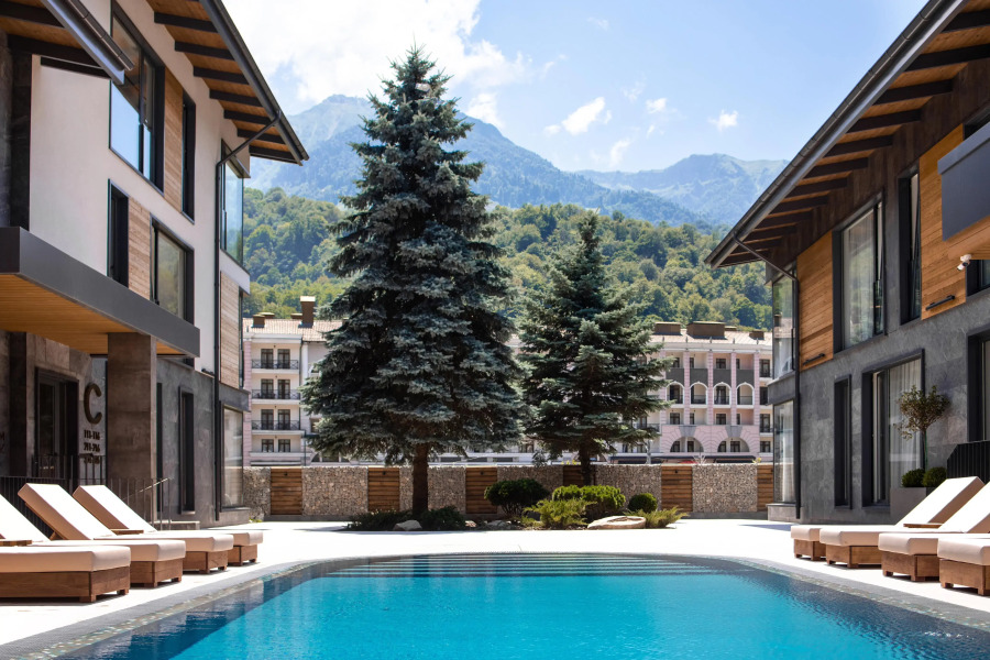 Апартаменты в 4-х звёздочном отеле Blanc Hill