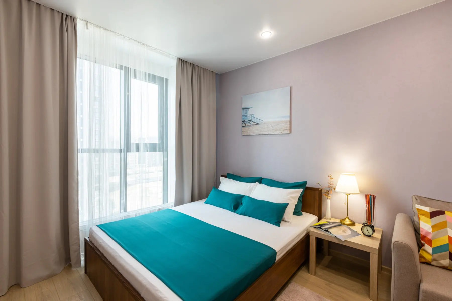 Апартаменты Сутки Уфа на Рудольфа Нуреева 1.36