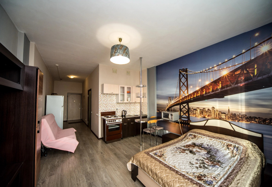 Квартира на 22 этаже с видом на город