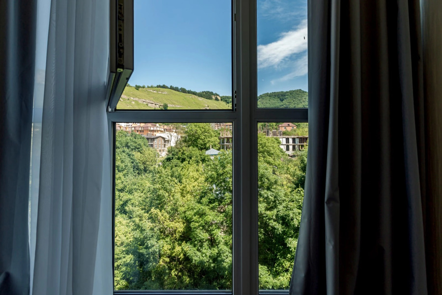 Апартаменты Гортензия Ирины Савельевой в парке с видом на горы