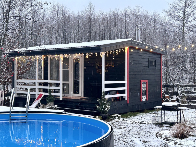 Частный Дом Баня с Собственной Террасой