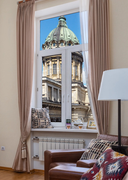 Квартира Питер Грейт с видом на Казанский собор