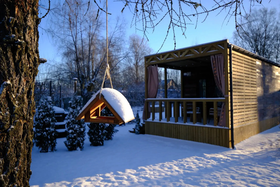 Частный дом Коттедж Шапки Дача Love story с камином