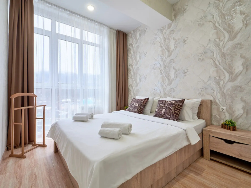 Апартаменты «Колокольчик» Ирины Савельевой с видом на горы у входа в Национальный Парк