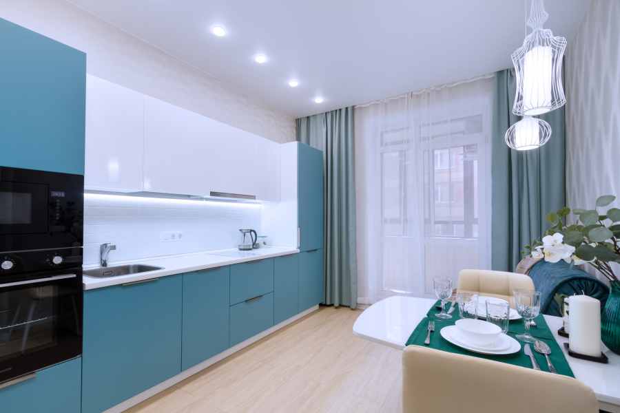 Квартира Дизайнерская 2к Andora-Изумруд в центре