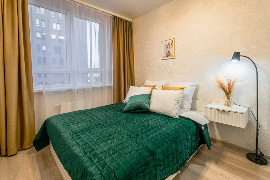 Апартаменты 2 к. iZi Apart рядом с аквапарком. ЖК Зенит