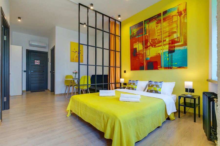 Квартира Двухкомнатная с видом на Арбат Axis.Moscow Arbat