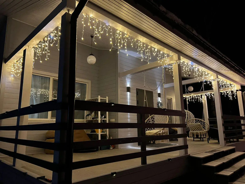 Частный дом Дом с березками