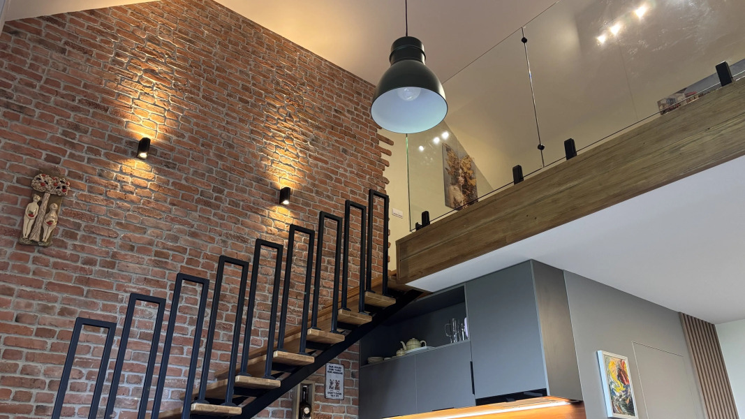 Апартаменты Современные Двухуровневые в стиле Лофт