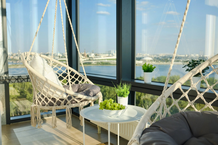 Апартаменты Дизайн с видом на Кремль