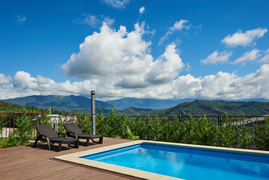 Вилла Усадьба Высокое с Панорамным Видом и Бассейном