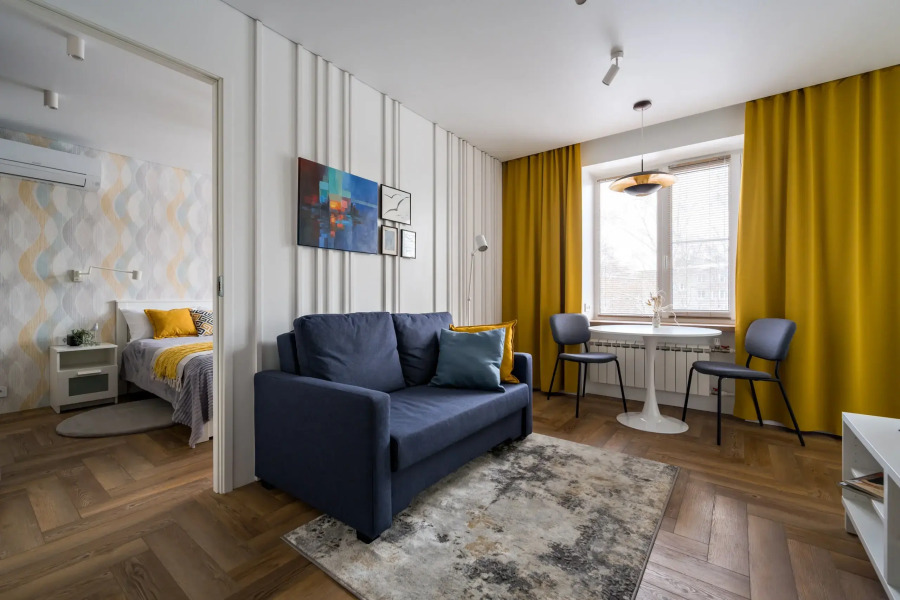 Квартира евродвушка ColorSPB на Васильевском Острове