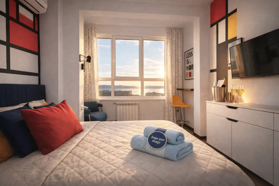 Апартаменты Люкс с видом на море