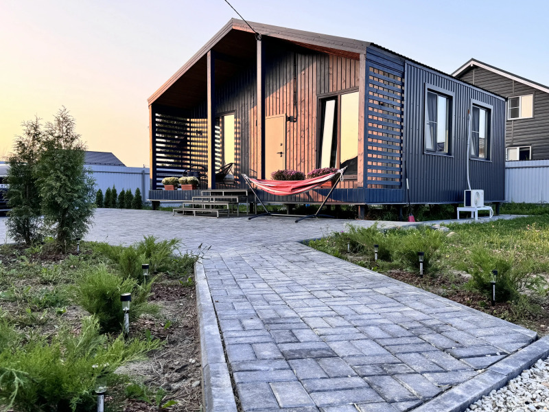 Частный дом Уютный дом в стиле барнхаус, с сауной, недалеко от реки