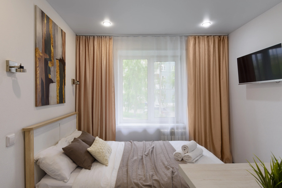 Апартаменты KrasLoft на Взлётной для одного