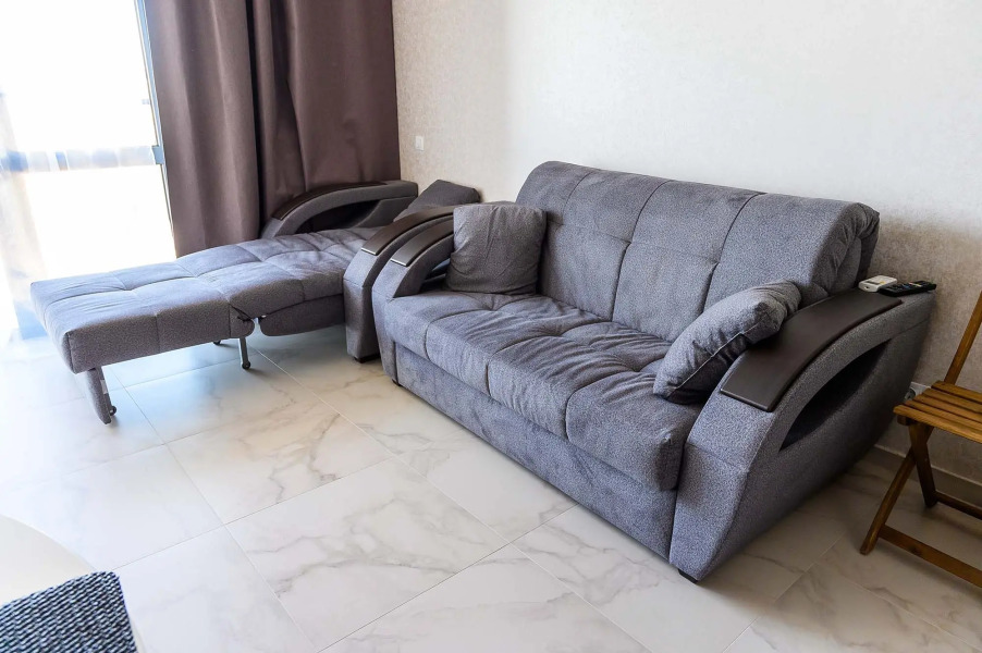 Апартаменты в центре Сочи для 3 гостей ЖК Сокол с балконом и видом на море