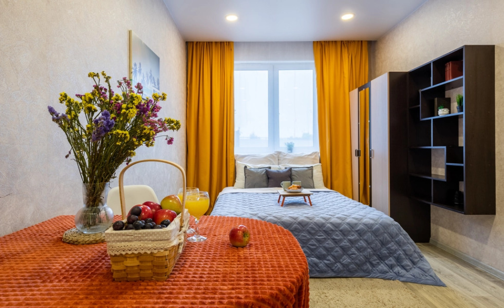 Апартаменты Гости Любят у метро Рассказовка Оранжевая