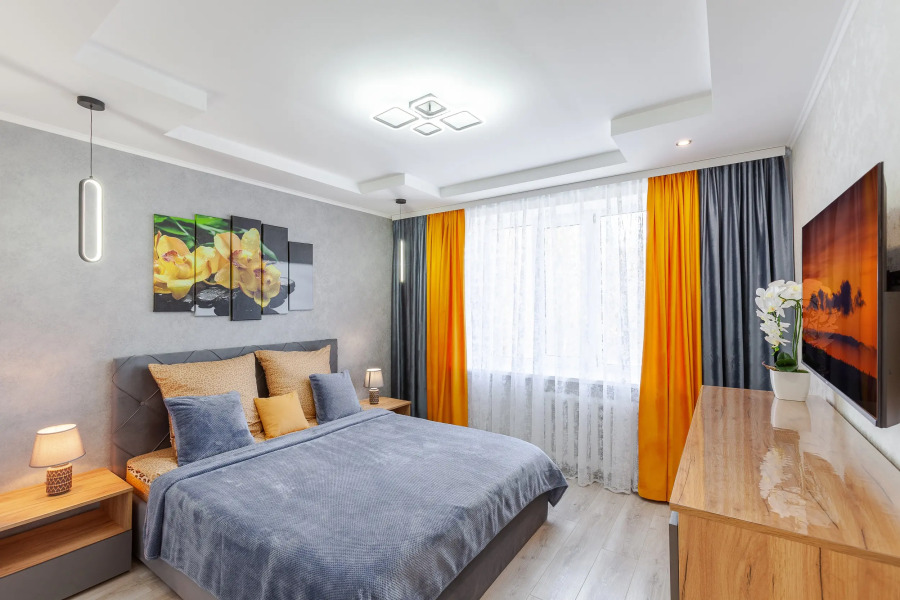 Квартира Aura-Новая и комфортная двухкомнатная