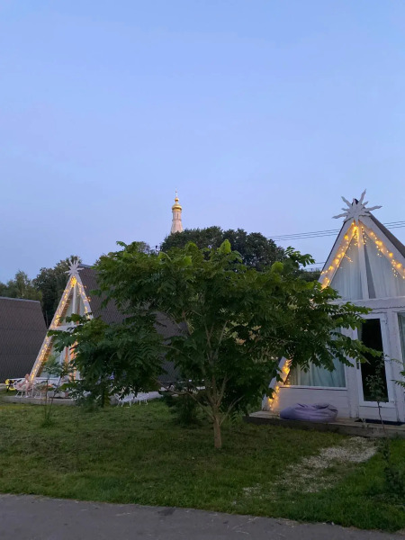 Частный дом Уютный домик A-Frame 3