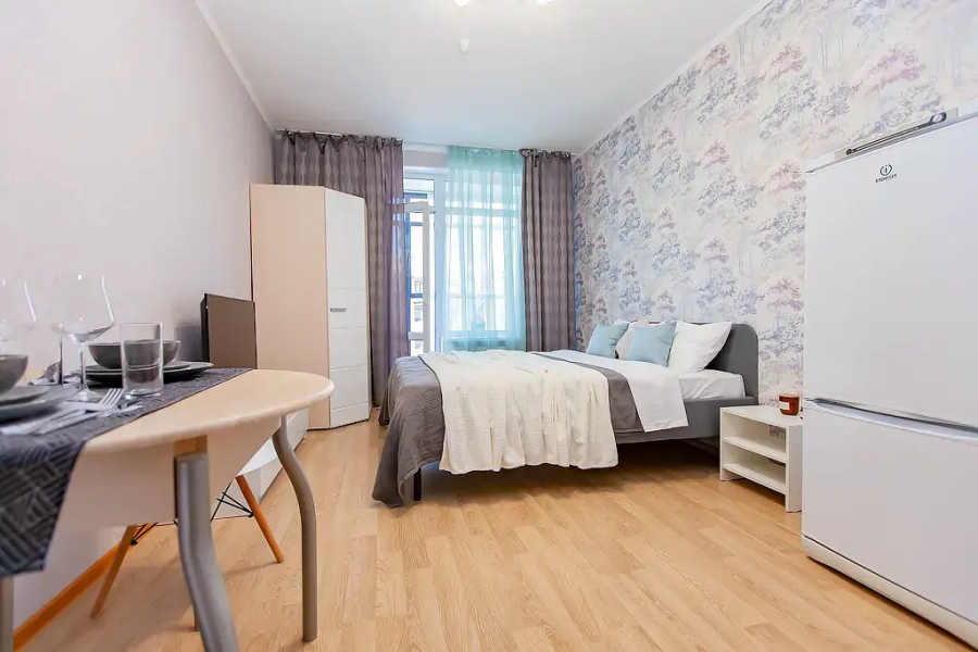 Квартира Уютная студия недалеко от залива