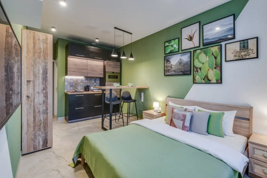 Апартаменты Комфорт Арт-Апарты у Экспофорума 2