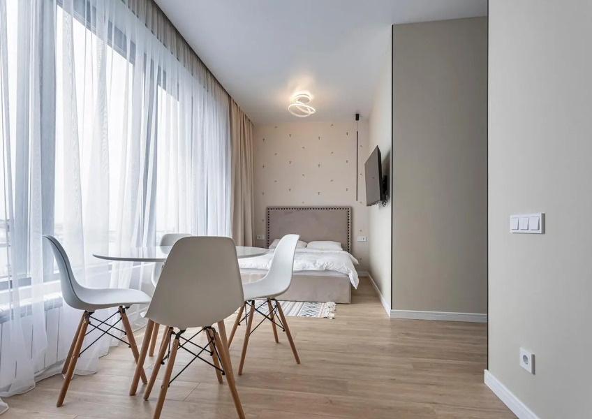 Квартира Красивая студия на Фастовской 4