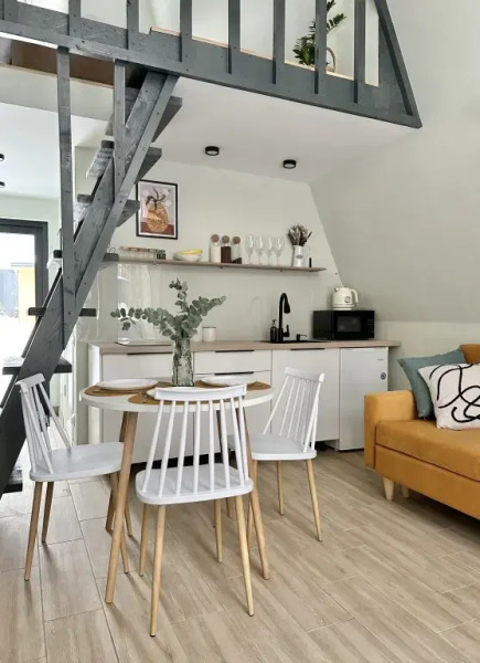 Частный Дом Афрейм с видом на лес №1