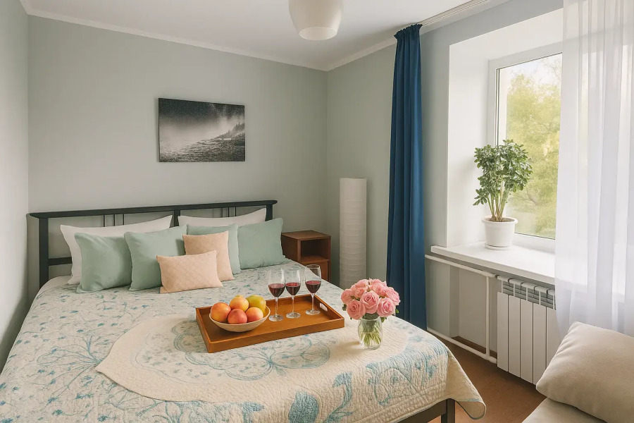 Апартаменты рядом с набережной от компании v-Gosti