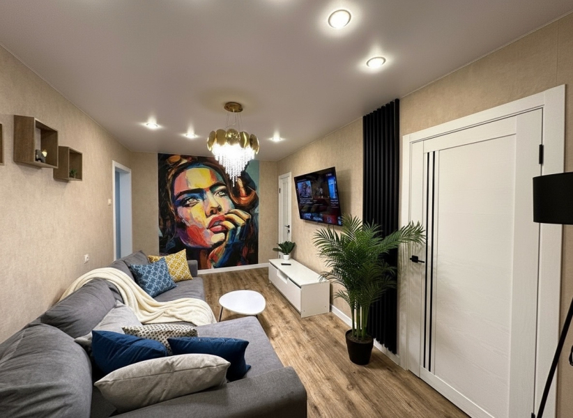 Квартира Современная уютная 3-х ком. на Нлмк