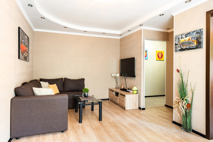 Квартира Просторная двухкомнатная Natali у парка Зюзино