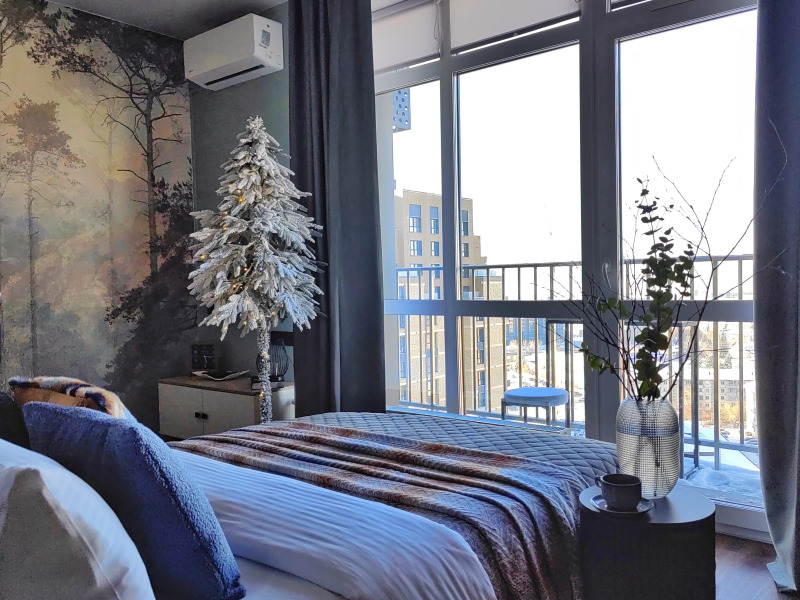 Квартира СТУДИЯ ПОЛЕТ СТРИЖА с залипательным видом на город и реку