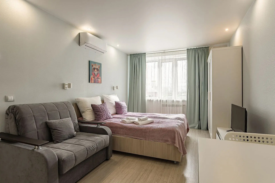 Апартаменты Уютные и светлые