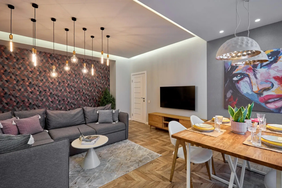 ЕвроУют Стильная 2 комнатная квартира