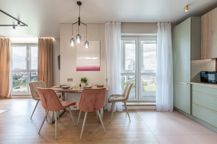 Апартаменты Стильные с видом на реку