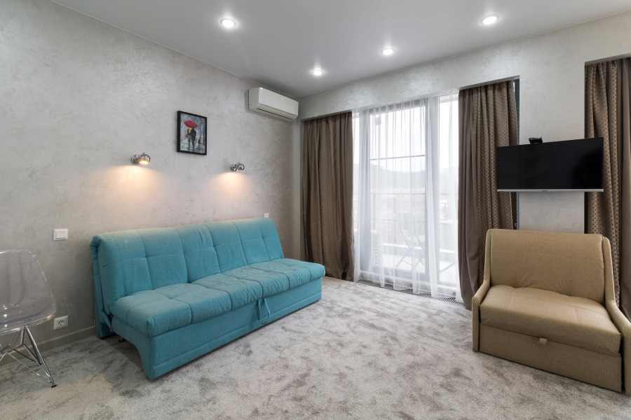 Апартаменты Полулюкс Улучшенный с Террасой