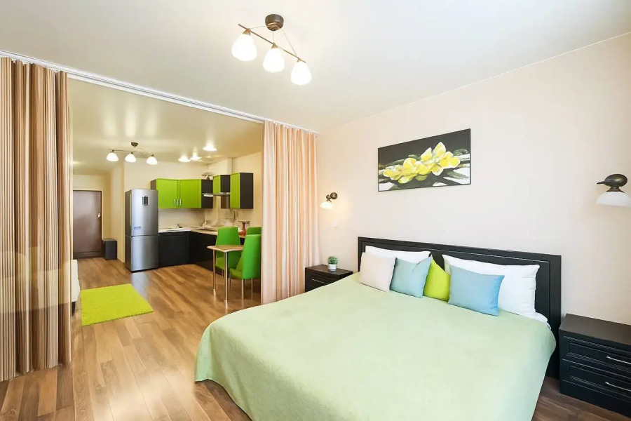 Квартира Nasutki38 студия Изумруд