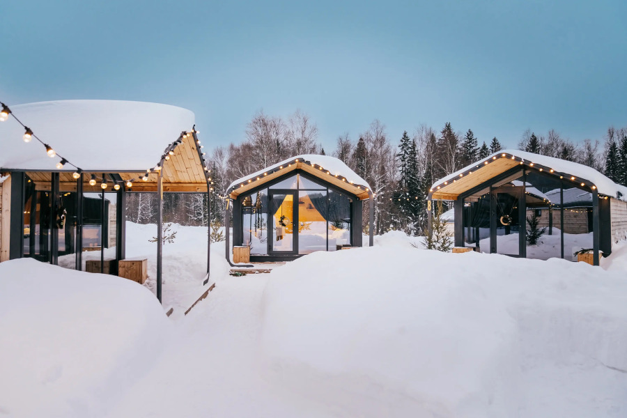 Глэмпинг Biathlon Village