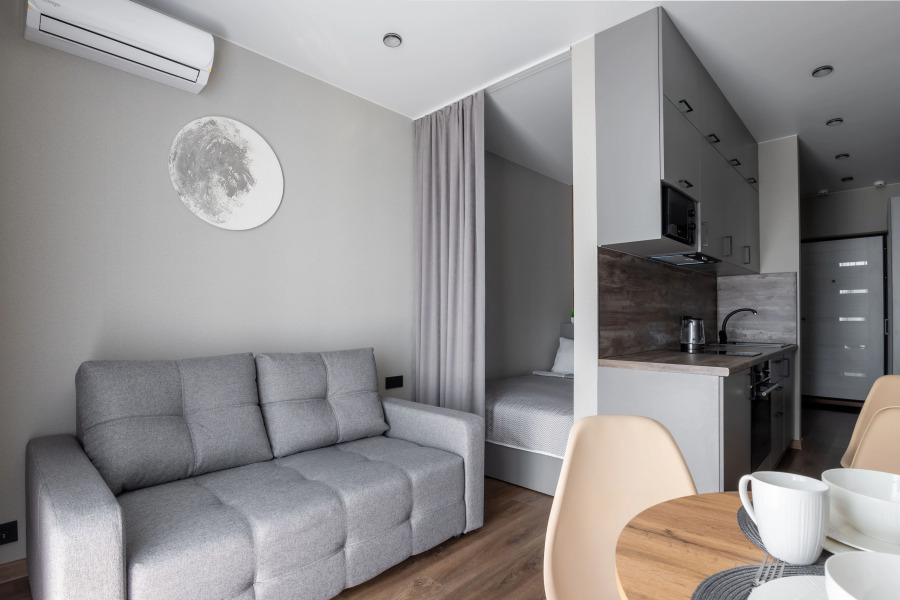 Квартира Кислород 191 - уютная студия в ЖК Кислород