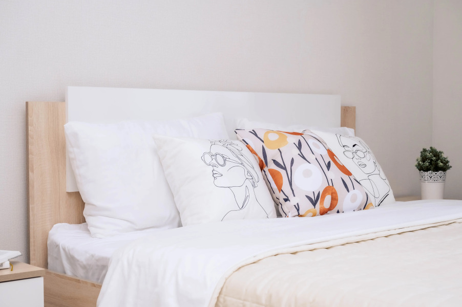 Трехкомнатная Просторная Квартира на 6 гостей у ТЦ Планета и Аквапарка