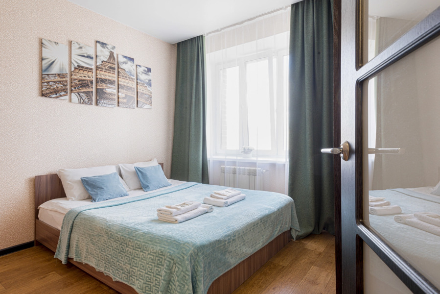 Квартира 1-к в центре на Н.Смирнова 6 от RentAp, 4 сп.места