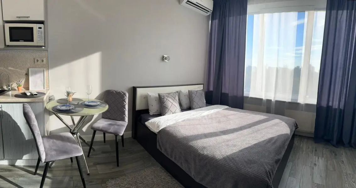 Квартира Уютная Студия Рядом с Парком Акведук