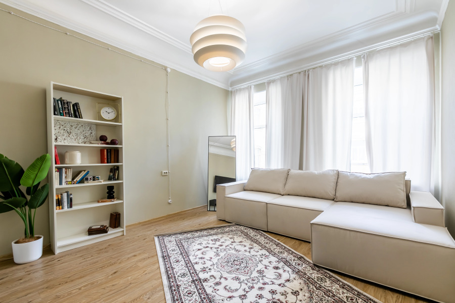 Квартира Светлая солнечная в центре города