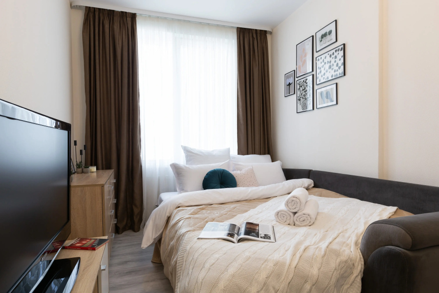 Апартаменты Life Apartments на 10 этаже ЖК Спутник