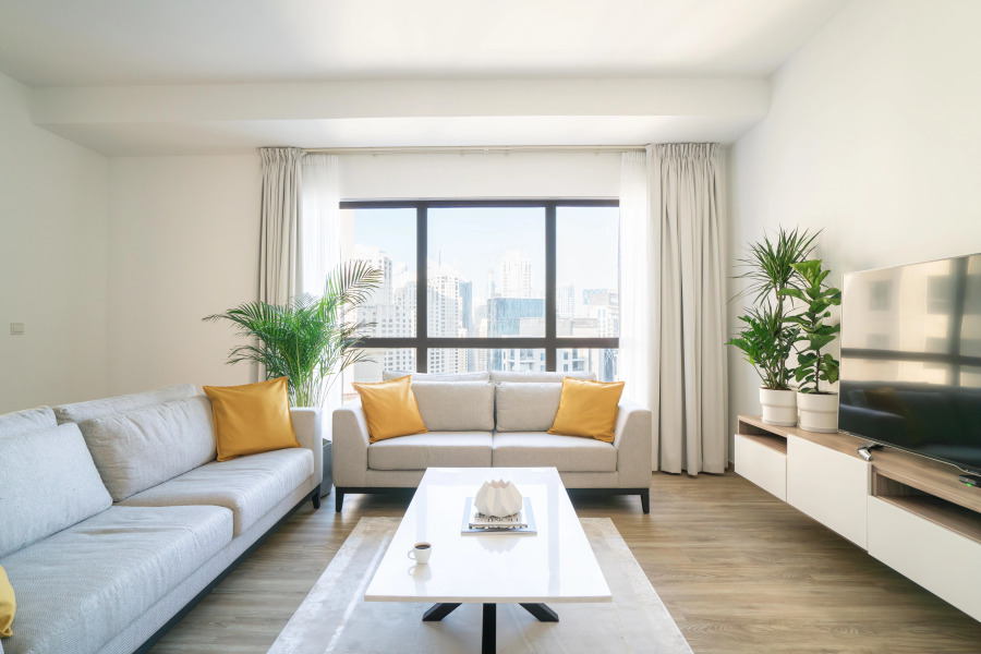 Апартаменты GMA Amwaj 2BR Sea View High Floor